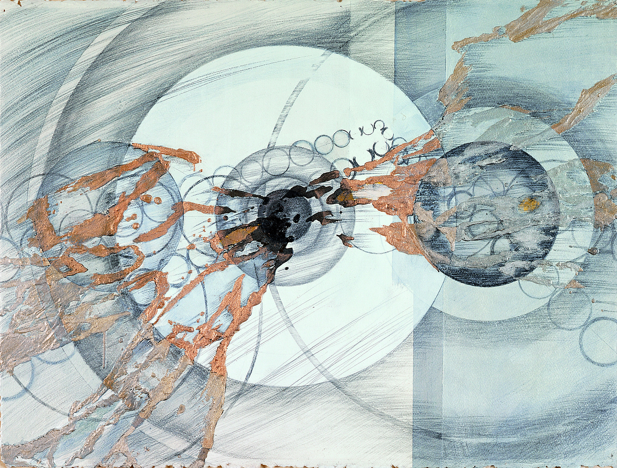 1991-the_creation-graphite_metallic_pigment_tempera_on_arches_paper-765x575mm